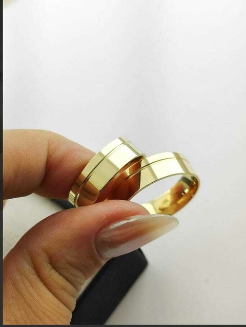 Alianças para noivado e casamento - Modelo 46 - comprar online