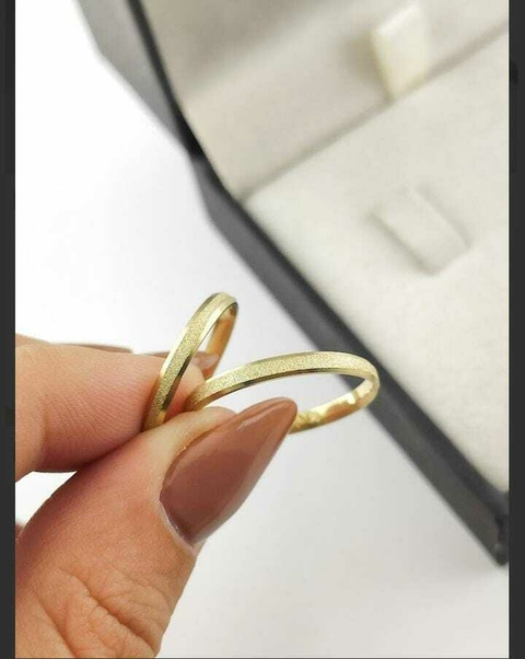 Alianças para noivado e casamento - Modelo 37 - comprar online