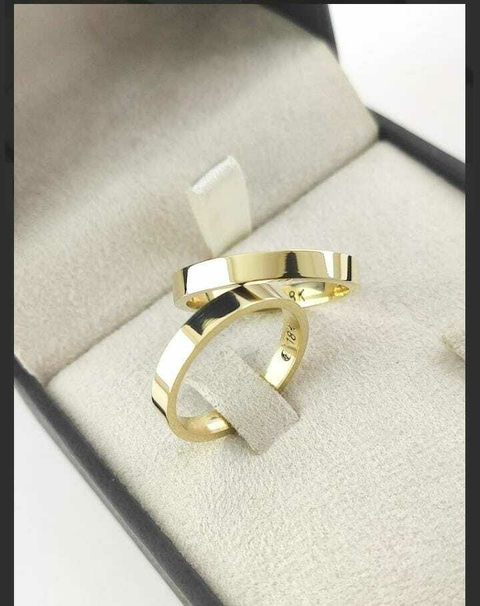 Alianças para noivado e casamento - Modelo 34 - comprar online