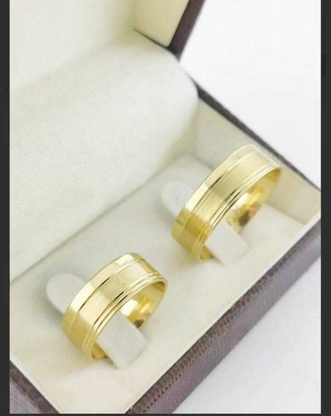 Alianças para noivado e casamento - Modelo 29 - comprar online