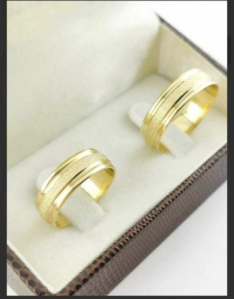 Alianças para noivado e casamento - Modelo 25 - comprar online