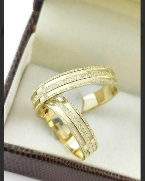 Alianças para noivado e casamento - Modelo 24 - comprar online