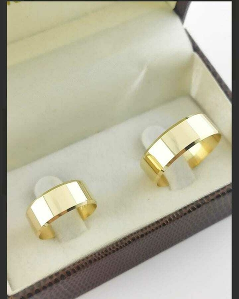 Alianças para noivado e casamento - Modelo 22 - comprar online