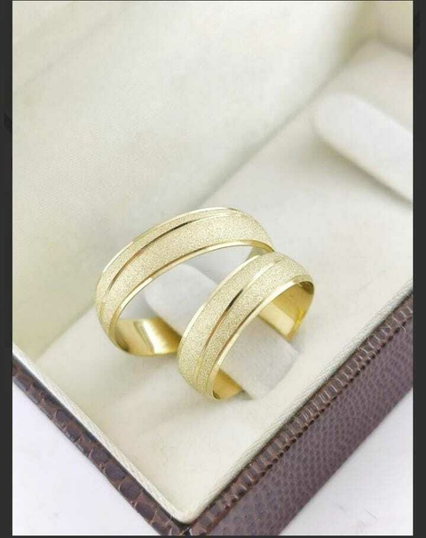 Alianças para noivado e casamento - Modelo 20 - comprar online