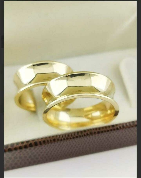 Alianças para noivado e casamento - Modelo 17 - comprar online