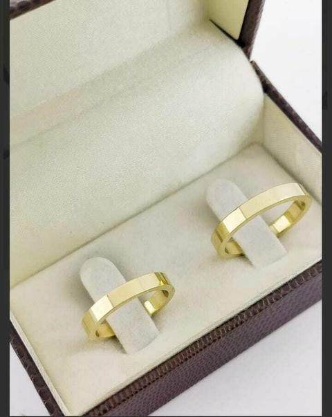 Alianças para noivado e casamento - Modelo 3 - comprar online
