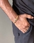 PULSEIRA MASCULINA EM AÇO INOX DE PREGO na internet