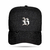 BONE BLCK SNAPBACK PRETO LOGO METAL CAMUFLADO