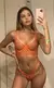 conjunto 0E2061 Naranja talle 100