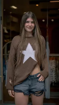 Sweater Sage Star en internet