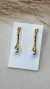 Brinco Dourado com Pérola