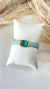Pulseira Multicolorida com Pedra Verde