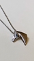 Pingente Little Horse em Ouro Branco - comprar online