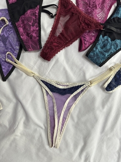 Colaless lila y azul - comprar online