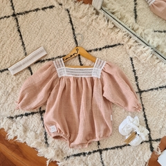 Enterito Pradera Rosa Vintage - comprar online