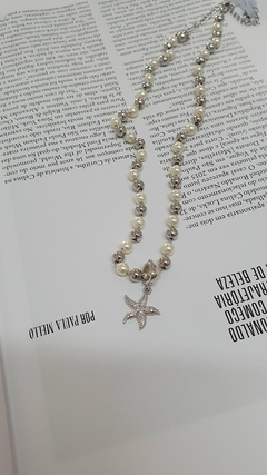 Pingente Estrela do Mar Prateada - comprar online
