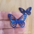 Imagem do Borboleta Lonita redonda P - cores variadas