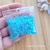 Paetê estrelinha azul candy