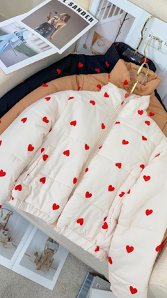 PRÉ VENDA | JAQUETA PUFFER LOVE na internet