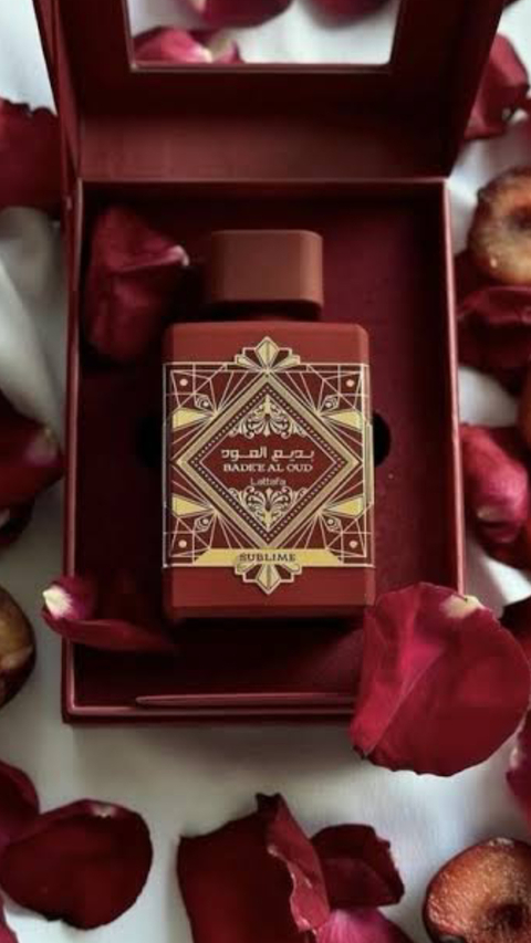 BADE’E E AL OUD SUBLIME VERMELHO | LATTAFA PERFUME ÀRABE - comprar online