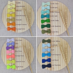 Kit de laços Lilica P com Pérolas - 4 unidades na internet