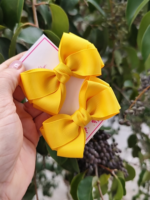 Duplinha Poliana Amarelo Gema m