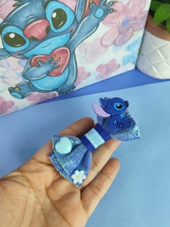 Laço Aninha Stitch M - Unidade