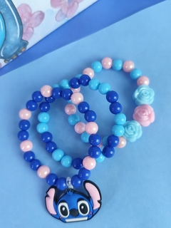 Kit de pulseiras Stitch na internet