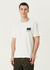 CAMISETA MASCULINA TOMMY JEANS COM ESTAMPA NAS COSTAS - OFF WHITE