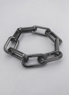 Pulseira DARK SILVER CHAIN