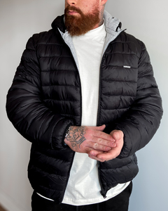 Jaqueta Puffer Dupla Face BLACK