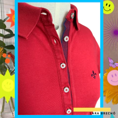 CAMISA POLO VERMELHA - comprar online