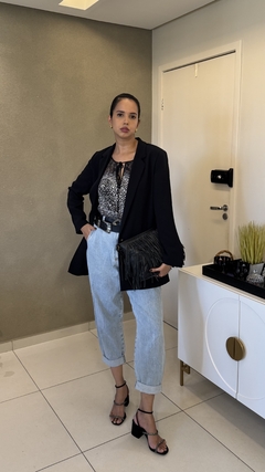 Calça mom lança perfume - loja online