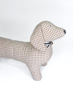 Cachorrinho/a Salsichinha Xadrez Vichy Rosa - loja online