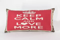 Almofada Mini Keep Calm Love - comprar online