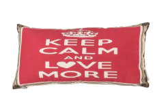 Almofada Mini Keep Calm Love
