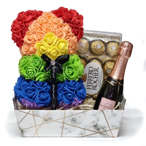 Kit Todas as Cores do Amor com Bombons