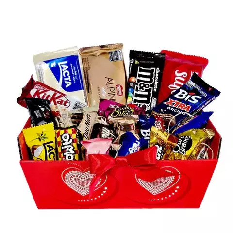 Cesta Carinho com Chocolates - buy online
