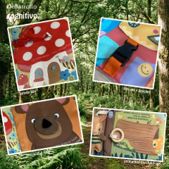 Libro sensorial “beni en el bosque” - comprar online