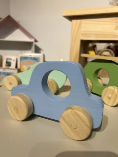 Autos de madera (juguete de arrastre) - comprar online