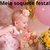 Meia Rendada Algodão Branco com Strass - Everly - Louise Baby & Kids