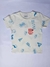 Pijama Infantil Blusa e Short Malha- Alenice na internet