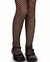 Meia-calça Infantil Arrastão Preta Lobinha - LUPO - comprar online