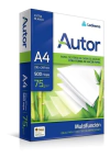 Resma A4 :: Autor :: Obra 75 grs :: - 10% DESCUENTO PAGO EN EFECTIVO-