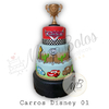 Bolo - Carros Disney 01