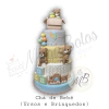 Bolo - Chá de Bebê Ursos e Brinquedos