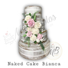 Bolo - Semi Naked Cake Bianca