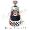 Bolo - Carros Disney 02