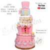 Bolo - Luxo Circo Rosa / Circo da Minnie