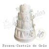Bolo - Frozen Castelo de Gelo